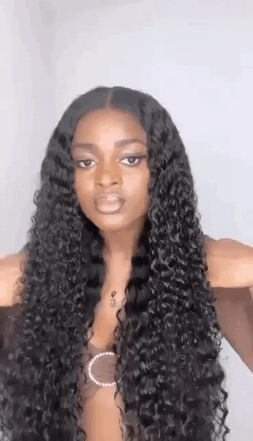 Perruque Bouclée Longue - Ondulations de Luxe pour un Look Irrésistible